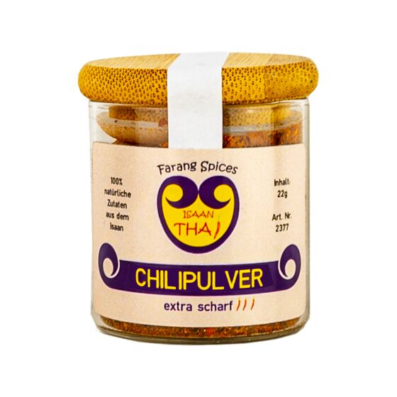 Chilipulver extra scharf - Farang Spices